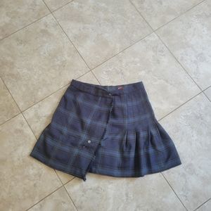Vintage plaid school style skirt
